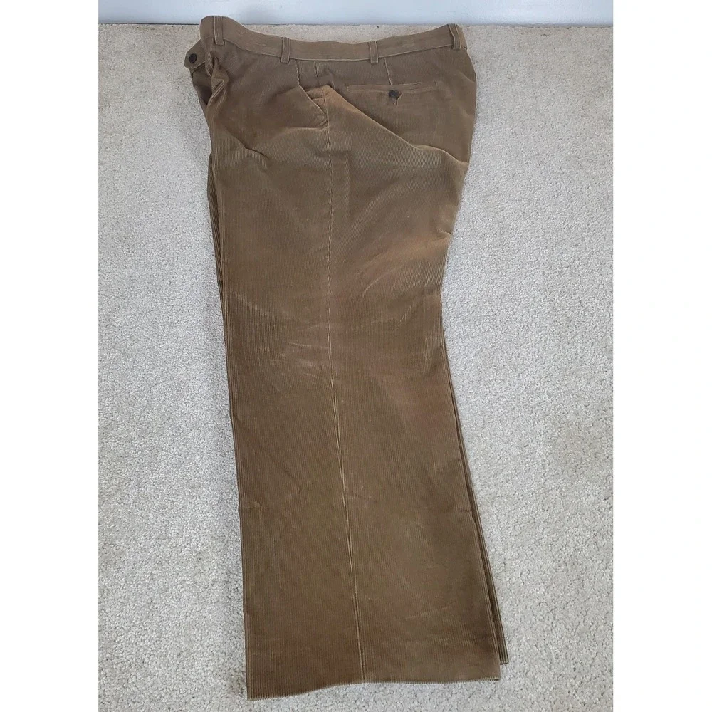 Lauren Ralph Lauren Men's Tan Corduroy Pants Tagged 38X29 Actually Measure 39X29